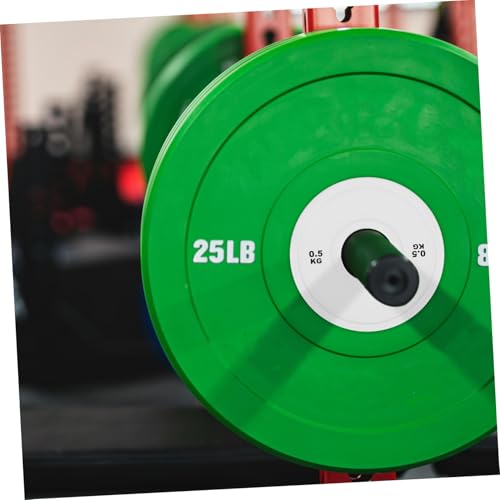 Plaque Musculation Durable en Acier et Caoutchouc Haute Densité - 5