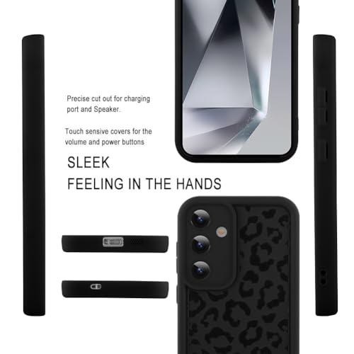 Image of Compatible with Samsung Galaxy S24 Case, Black