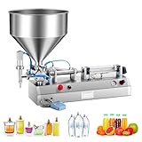 Halbautomatische Flüssigkeitsfüllmaschine, Edelstahl, für Creme, Zahnpasta und Shampoo, 0,4–0,9 MP Druck, 5–40 ml Fassungsvermögen