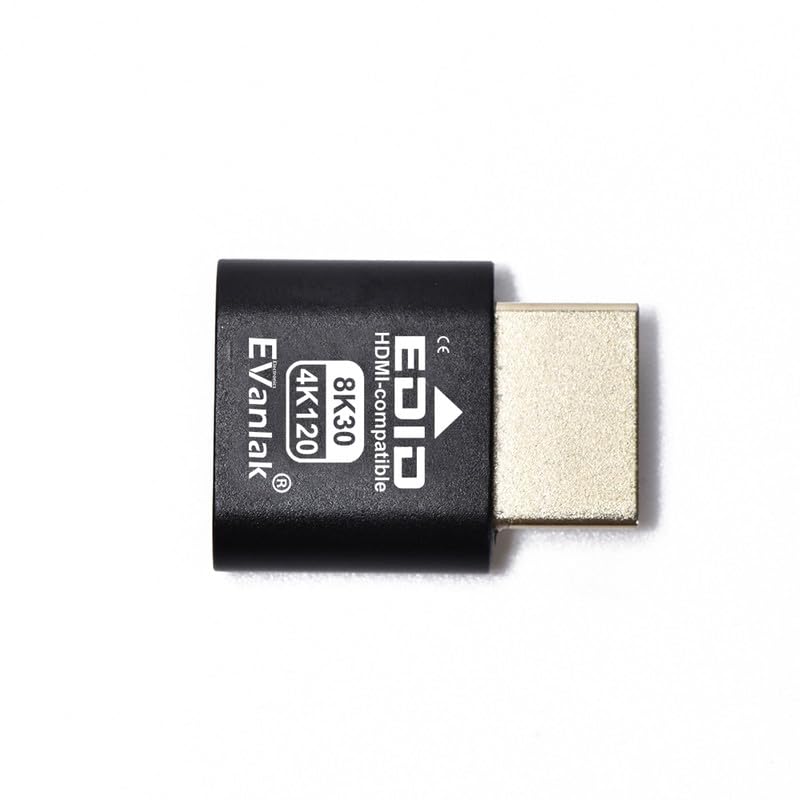 EVanlak Adaptador HDMI Dummy Plug 8K 30Hz 4K 120Hz miniatura 5