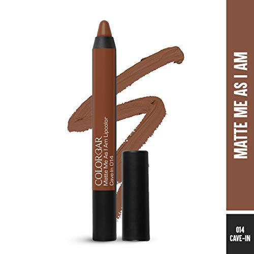 Image of Colorbar Matte me as I am Lipcolor-Cave-in, Brown, 2 g