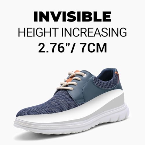 Image of CHAMARIPA Men's Invisible Height Increasing Casual Sneakers