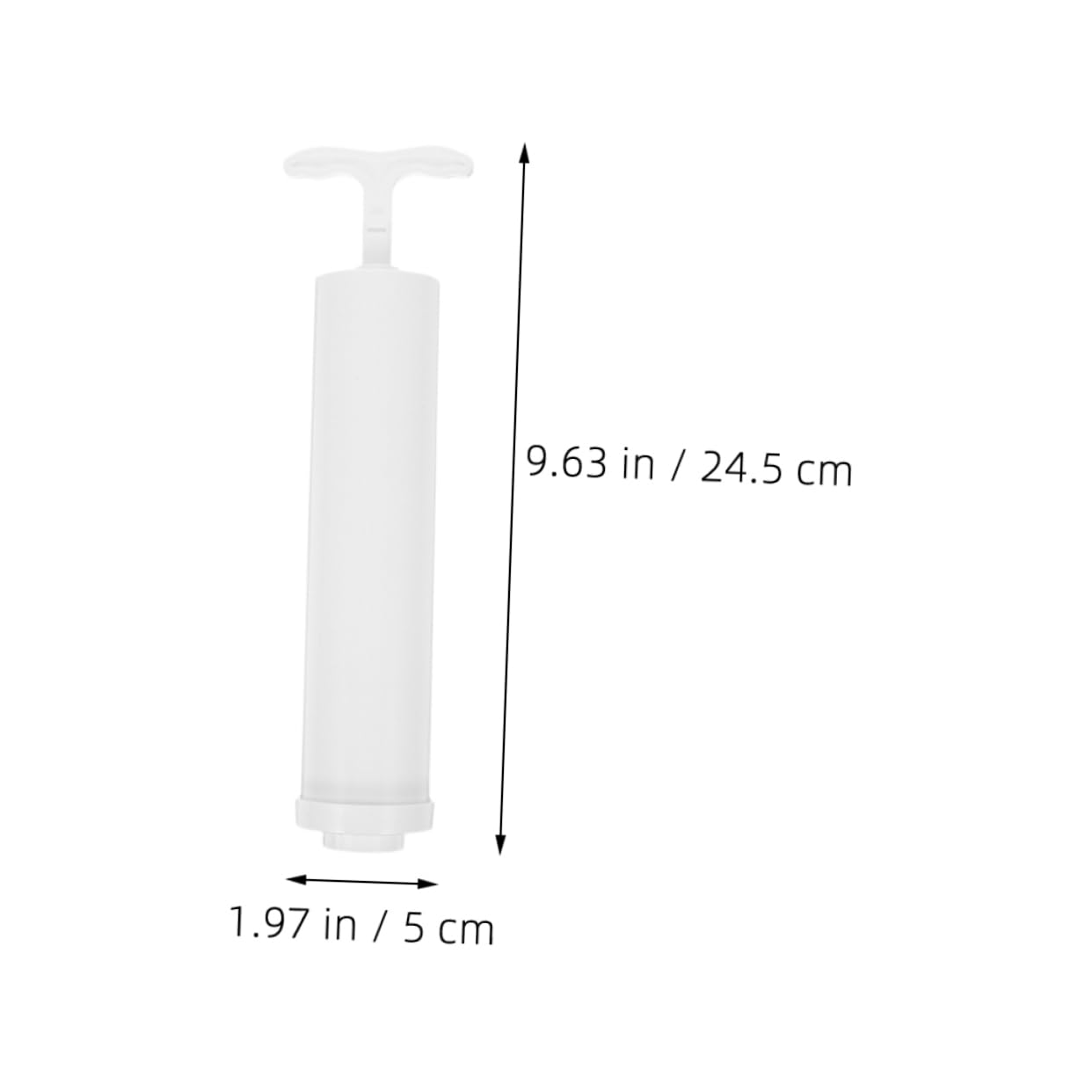 Happyyami 2-Piece Pump for Vacuum Storage Bags Compact Efficient for Travel Home Storage