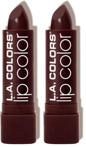 Image of L.A. COLORS Moisture Rich Lip Color, Eggplant CML537 (Pack of 2)