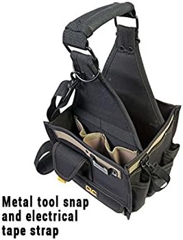 Custom Leathercraft 1526 25 Pocket Electrical and Maintenance Tool Carrier