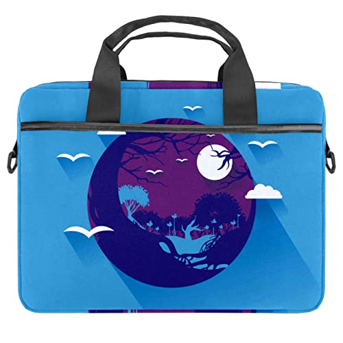 Sac à bandoulière pour ordinateur 13 à 14,5 pouces étanche multicolore