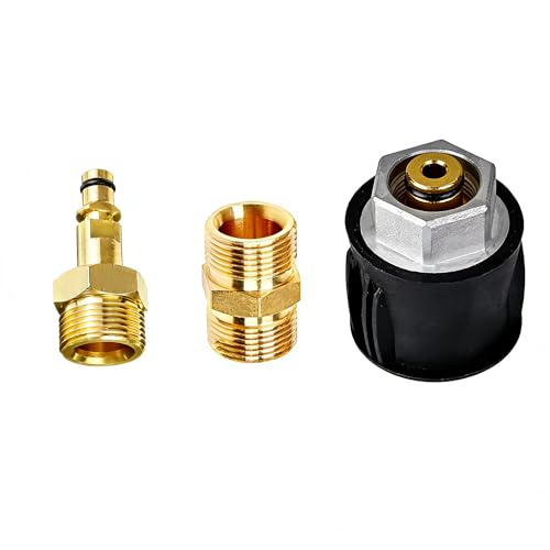 Tubo adattatore della lavatrice ad alta pressione Quick Fitting M22-14mm Quick Connect Convertire o rilasciare KC-Serie K2 - K7 Raccordo femminile, Tubo di conversione della pistola della lavatrice