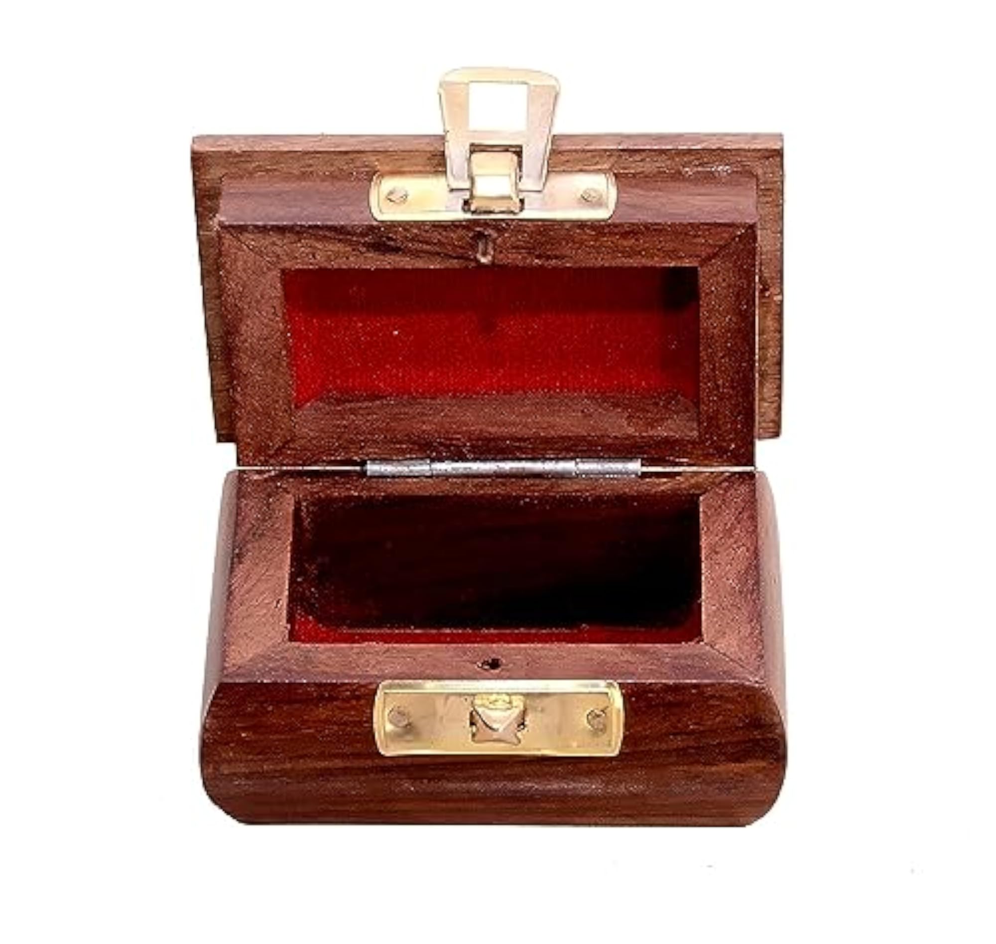 Wooden Storage Box Organizer for Earrings and Rings
