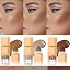 Liquid Contour Stick Makeup - Cream Face Contour Wand with Cushion Applicator, Natural Matte Long Lasting Creamy Bronzer Contour, Lightweight Silky Blendable (#01 LIGHT TO MEDIUM)
