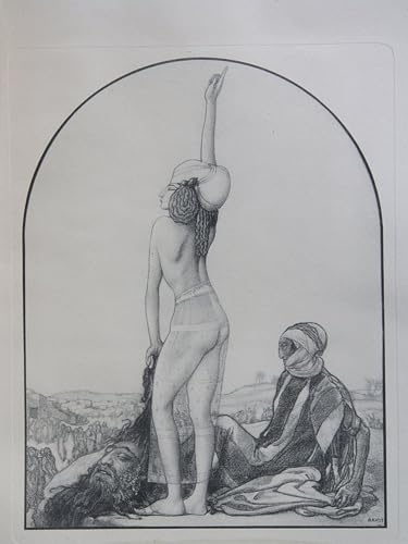 Peinture sur toile Léon Bakst Judith de Béthulie pour habiller un mur vide et triste 60x90