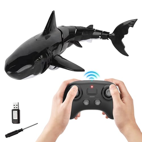 Requin télécommandé pour piscine cadeau idéal pour garçons - 2