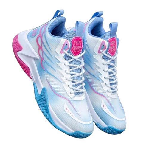 Zapatillas de baloncesto transpirables y resistentes al desgaste para entrenamiento de hombre