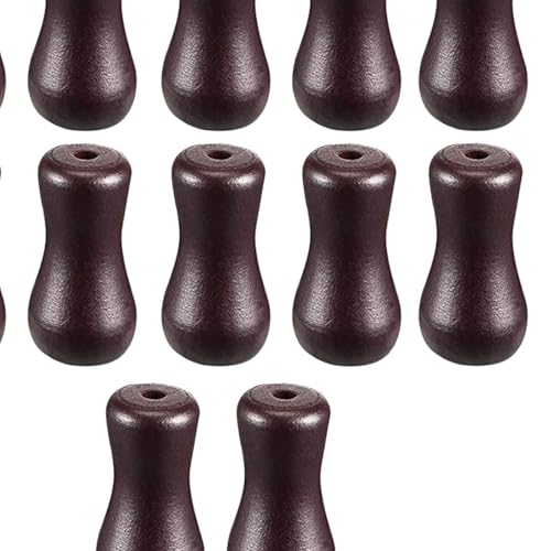 image for IEUDNS 12Pcs Blind Pull Cord Knobs,Hanging Pulls Wooden Easy Installat