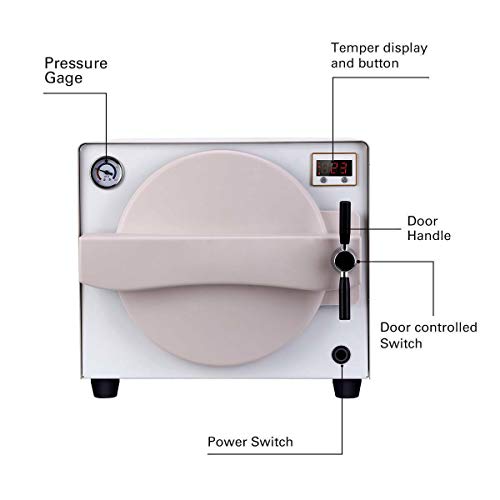 Image of EAST-Dental 18L Lab Autoclave Vacuum Steam Mini Thermal TR250N
