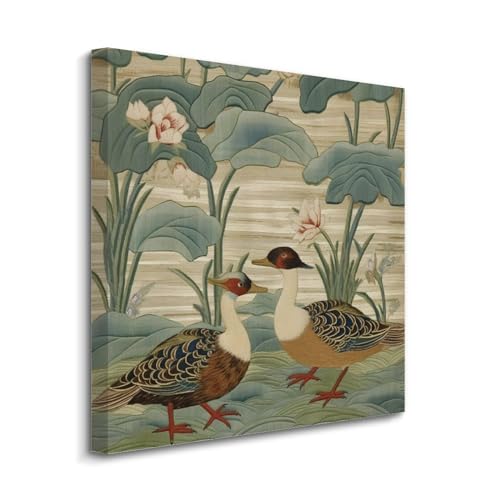 Impression sur toile Yelolyio peinture fleurs pour cuisine