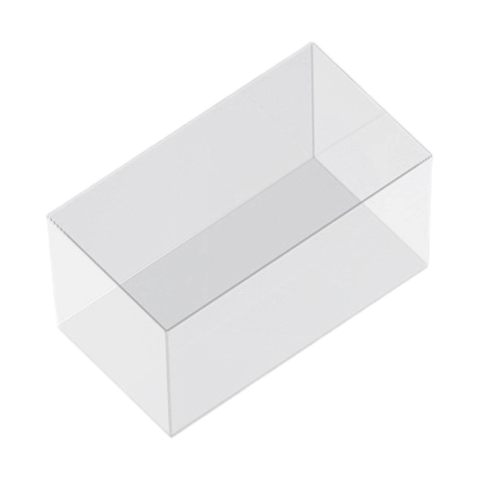 Mini aquarium sans cadre extra transparent pour éviter les reflets sur le bureau