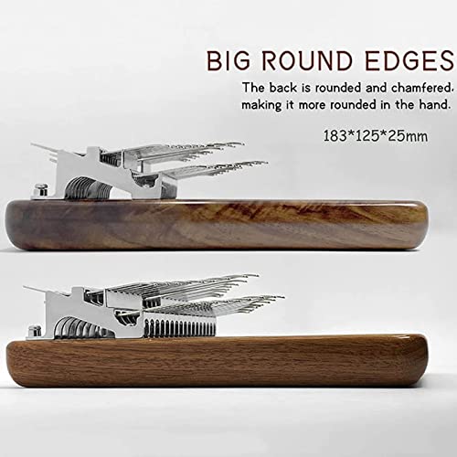 DJKL Kalimba 34 clé chromatique Thumb Piano Portable Mbira sanza Doigt Piano c-ajusté avec boîte de Kalimba Instruments… - Les Beatles, Paul McCartney, John Lennon, RIngo Starr, George Harrison DJKL Kalimba 34 clé chromatique Thumb Piano Portable Mbira sanza Doigt Piano c-ajusté avec boîte de Kalimba Instruments… – Image 5