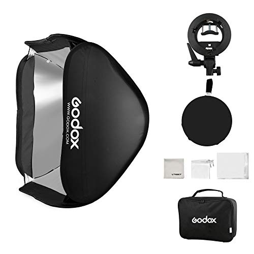 Amazon | GODOX ソフトボックス ストロボ 60 x 60 cm アンブレラ