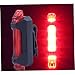 Pineeseatile Bike Light Set,1Pc USB Rechargeable Bicycle Light Waterproof Bike Tail Light 3 Modes Bike Light Safety Warning Lamp Fits All Mountain Bikes,Road Bicycle,Backpack(White)