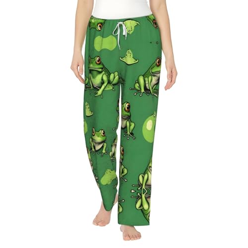 Pantalon de pyjama flanelle femme anti-froid et sans irritation à la taille