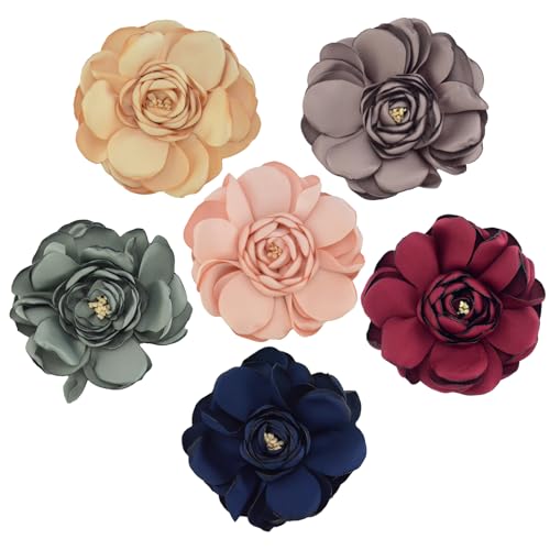 UBQUBQ Dog Collar Accessories Pack of 6, Decorative Flower Charms for Dog and Cat Collars (Style 2)