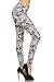 Printed Leggings Dragonflies and Lilies (R503-3X5X)