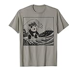 Photo Gallery panda surf giapponese onda grande onda maglietta Photo Gallery panda surf giapponese onda grande onda maglietta