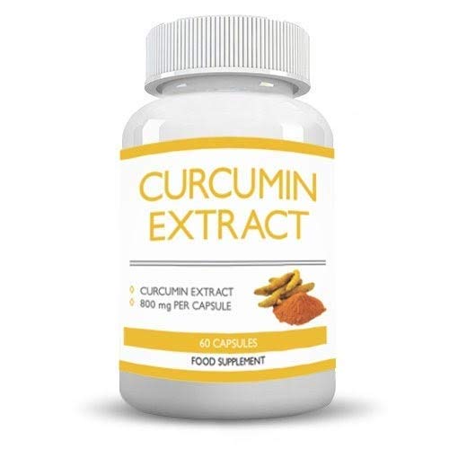 Health first Natural Turmeric Curcumin 1600mg with Piperin - 60 Veg Capsules (60 Capsules)