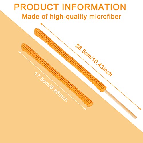 Thinp 12 Pack Small Dusters For Cleaning, Microfiber Detail Duster Sticks Crevice Cleaning Tool For Car Vent/Fan/Blind/Window #TOP1