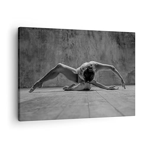 Impression sur toile danse haut de gamme déco murale salon 70x50cm