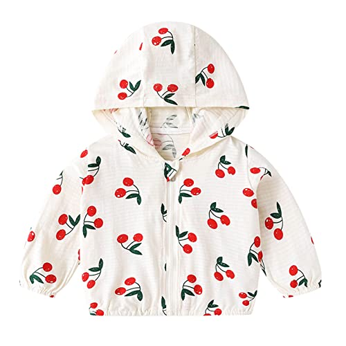 Toddler Baby Boy Girl Hooded Jacket Windbreaker Lightweight Coat Long Sleeve Windproof Outwear Fall Clothes