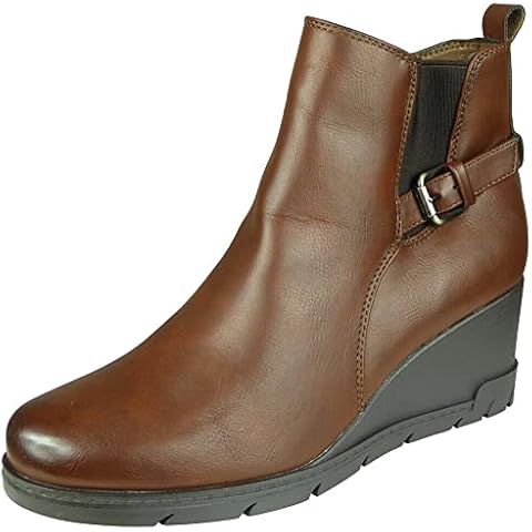 Womens Ankle Boots | Ladies Wedge Shoes | Womens Heel Boots | Ladies Dress Shoes | Womens Outdoor Boots | Ladies Winter Shoes | Womens Casual Boots Size Brown 5 Cover