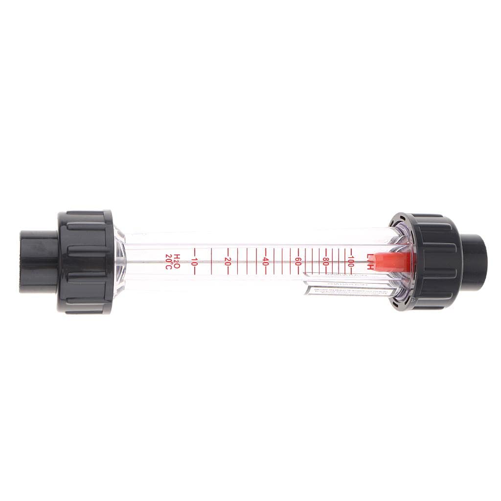 Water Liquid Flow Measuring Tube Rotameter Flowmeter ABS 10-100L/H-image-18