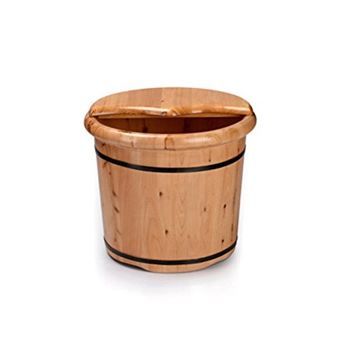 Spa de pies de madera de cedro 35 cm miniatura 1