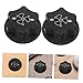 GANAZONO 10pcs Control Knobs for Fan Speed Compatible with Industrial Fans Air Conditioners Large Cooling Systems Black Rotary Switch for Optimal Air Circulation