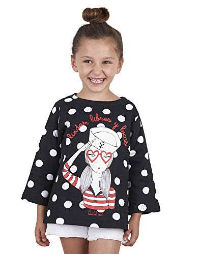 ANABEL LEE Sudadera Topos Niña 4 Años Cover