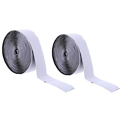 ULTECHNOVO 2 Conjuntos de Fita Adesiva de Velcro E Fita Enrolada Auto-Adesiva Tiras de FixaÃ§Ã£o Rem