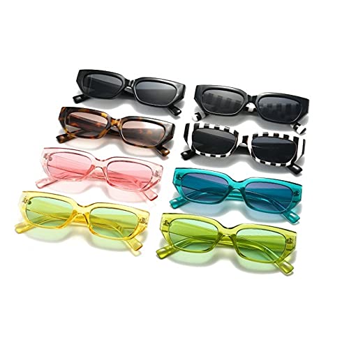 COTIA Rectangle Sunglasses for Women Retro Fashion Narrow Sunglasses UV 400 Protection Square Frame Eyewear4