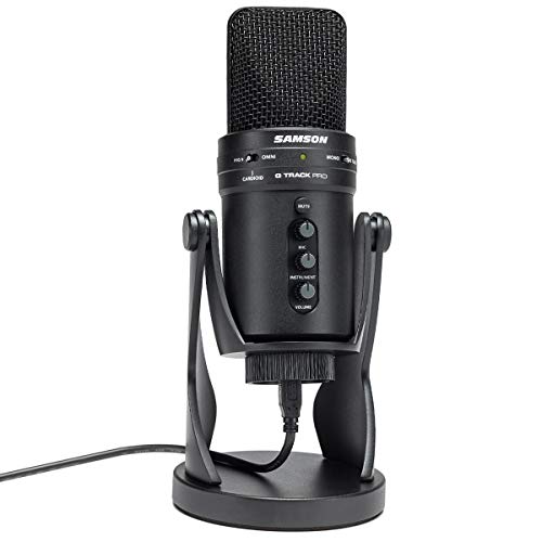 Samson G-Track Pro USB-Mikrofon + keepdrum MS138 Mikrofonarm Gelenk-Stativ – Bild 3