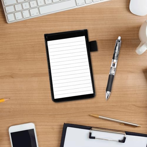 Carnet de notes rechargeable en cuir synthétique CYEER fini soigné - 7