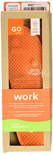 Image of Superfeet Work Insole Orange LG (US Men's 11.514, Women's 12 & Up) Medium