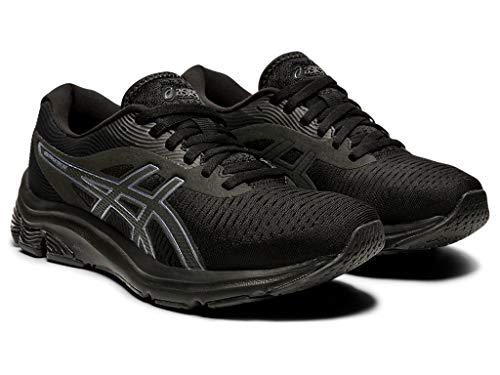 ASICS Zapatillas de correr Gel-Pulse 12 para mujer, negro (Negro/Negro), 38 EU