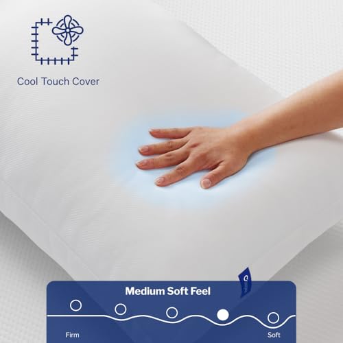 Casper Sleep Essential Cooling Pillow, King, White