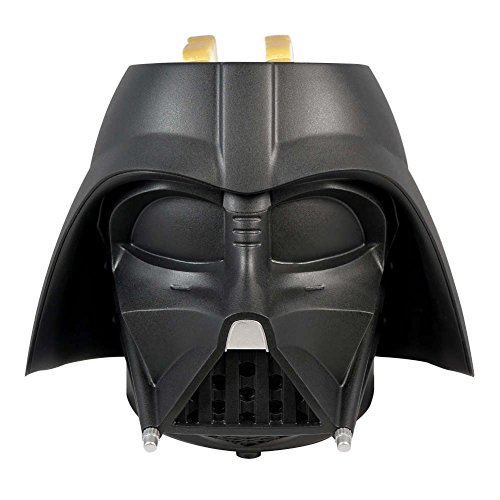 Uncanny Brands Star Wars Darth Vader Elite 2-Slice Toaster- Star Wars Icon Logo onto Your Toast