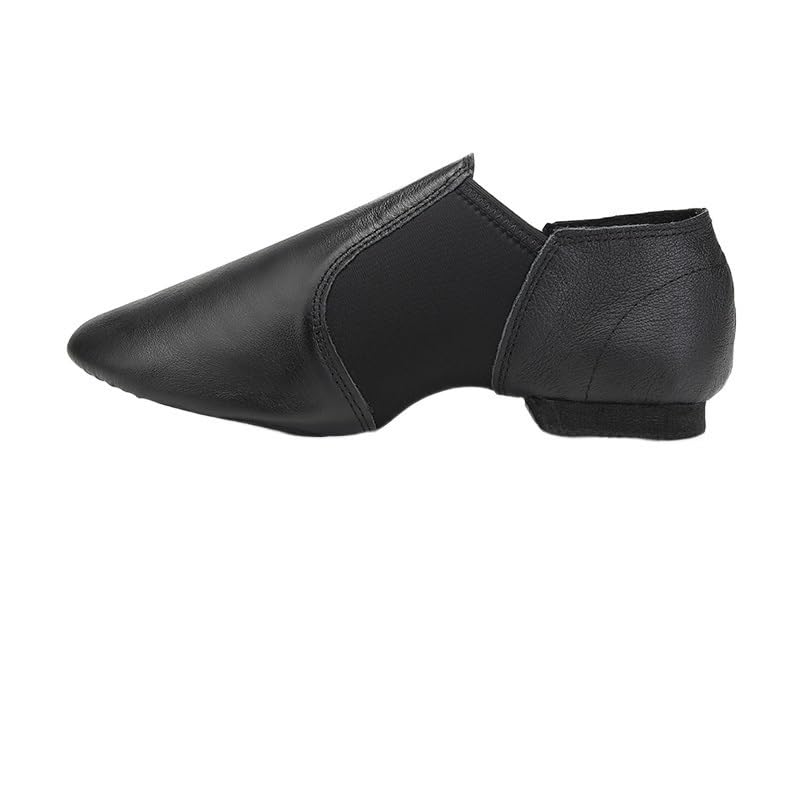 Zapatos de jazz de cuero genuino para máxima comodidad en clases de gimnasia y ballet