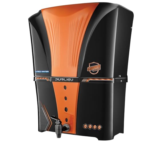 Image of Apec Water Mineral RO+UV+UF 12 Liter RO + UV + TDS ADJUSTER Water Purifier With Copper Charge Technology Black & Copper Best For Home and Office (Made In India)
