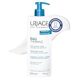 Uriage Eau Thermale Silky Moisturizing Body Lotion 500ml - With Shea Butter & Hyaluronic Acid - Intense 24h Hydration - Light Non - Greasy Texture & Lovely Floral Scent - Paraben-free