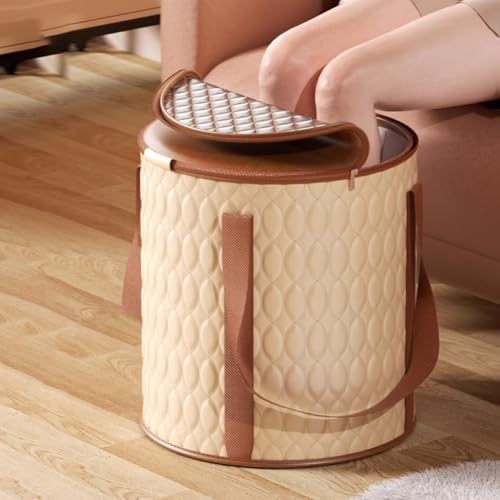 Cubeta Plegable Gruesa para Baño de Pies, Gris miniatura 6
