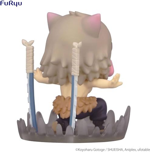 MERCHANDISING LICENCE Kimetsu No Yaiba Hold Figure Hashibira Inosuke, Multicolor, 7 (EU) - Image 4
