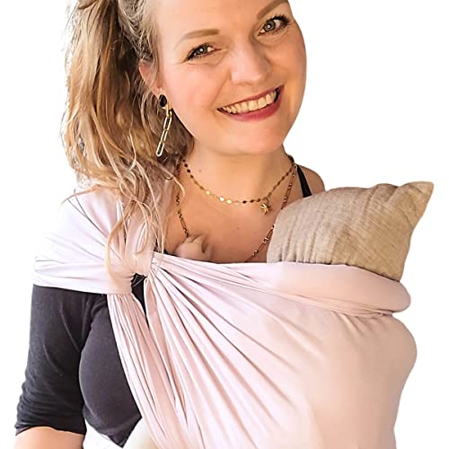 Hoppediz Baby-Tragetuch ab Geburt, Neugeboren bis Kleinkind, 100 %...